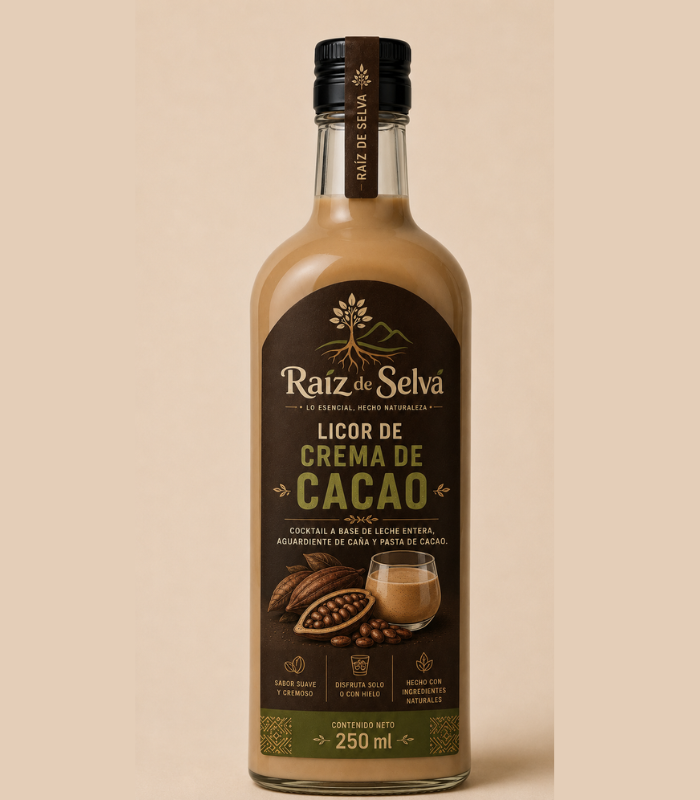 c1.1 LICOR DE CREMA DE CACAO – 250 ML - Imagen 1