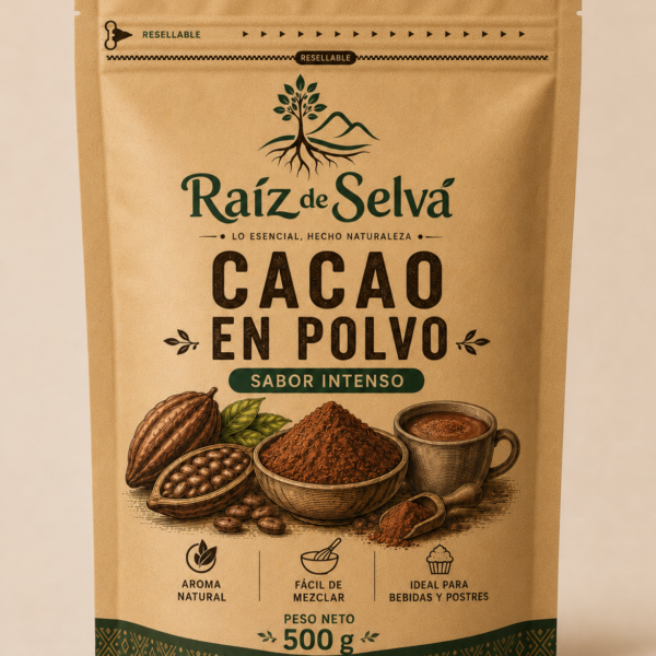 CACAO EN POLVO – 500 G