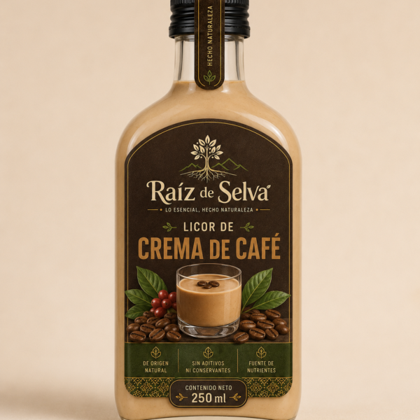 LICOR DE CREMA DE CAFÉ – 250 ML