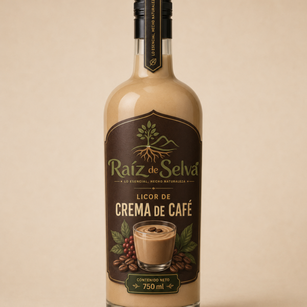 LICOR DE CREMA DE CAFÉ – 750 ML