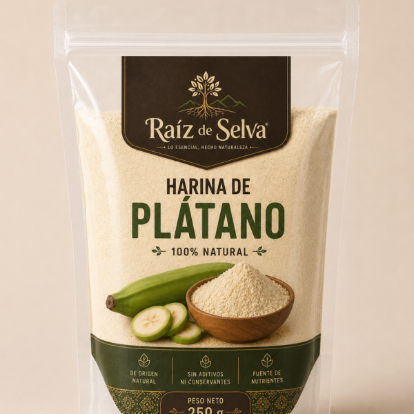 HARINA DE PLÁTANO – 250 G