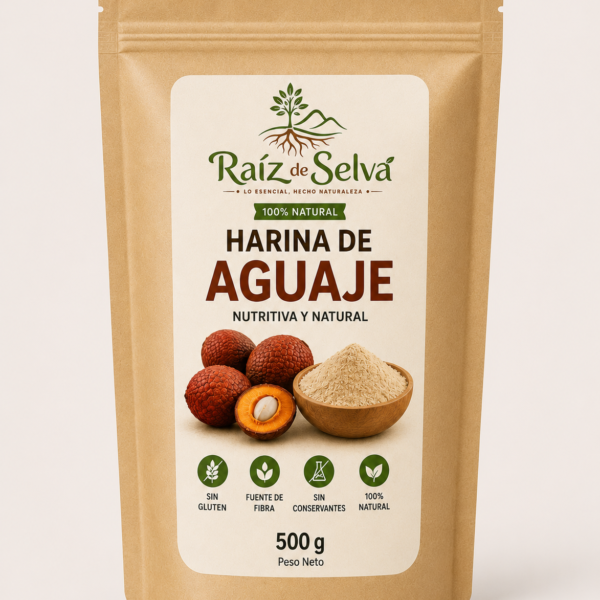 HARINA DE AGUAJE – 500 G