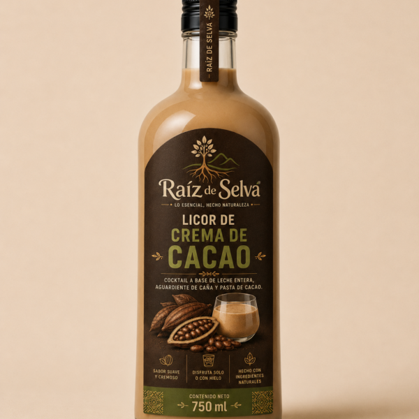 LICOR DE CREMA DE CACAO – 750 ML