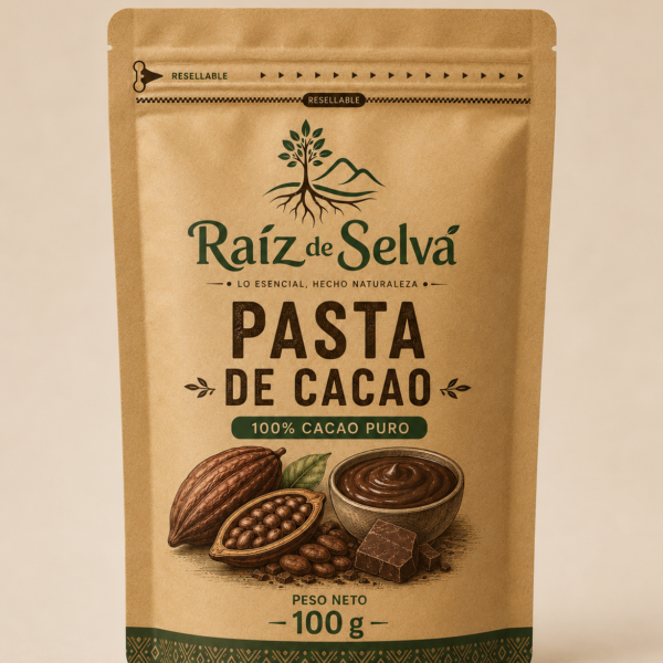 PASTA DE CACAO 100% – 100 G
