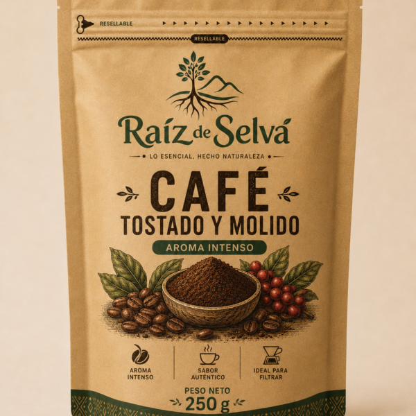 CAFÉ TOSTADO Y MOLIDO – 250 G